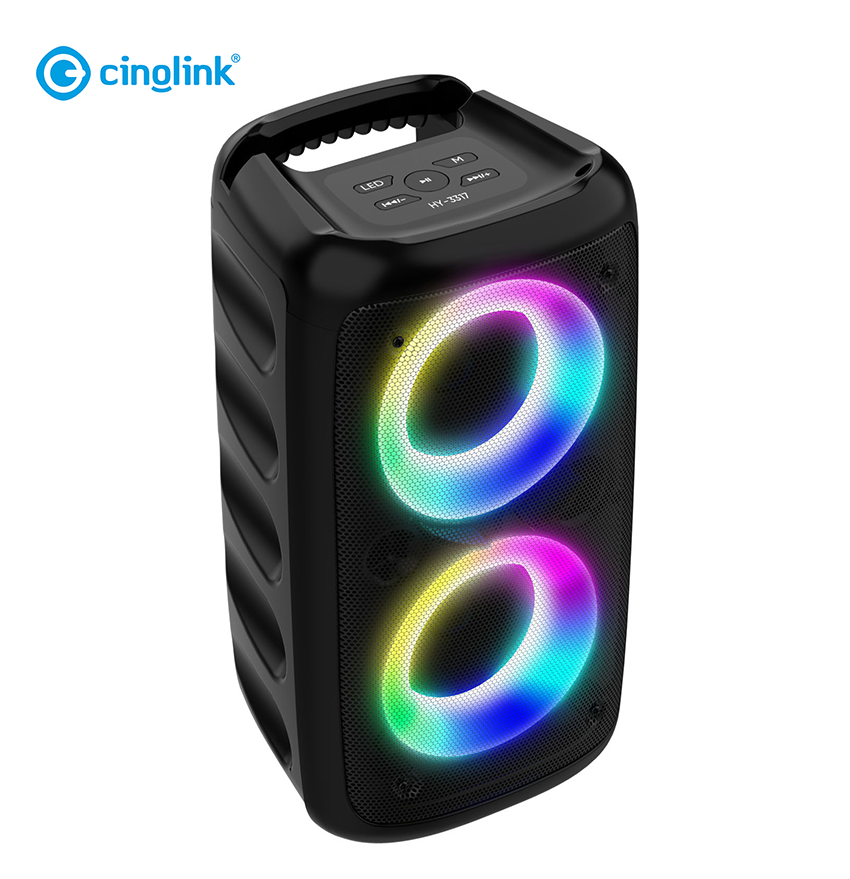 Cinolink CBS-3021 Wireless Speaker  With With Microphones Audio Portable Karaoke