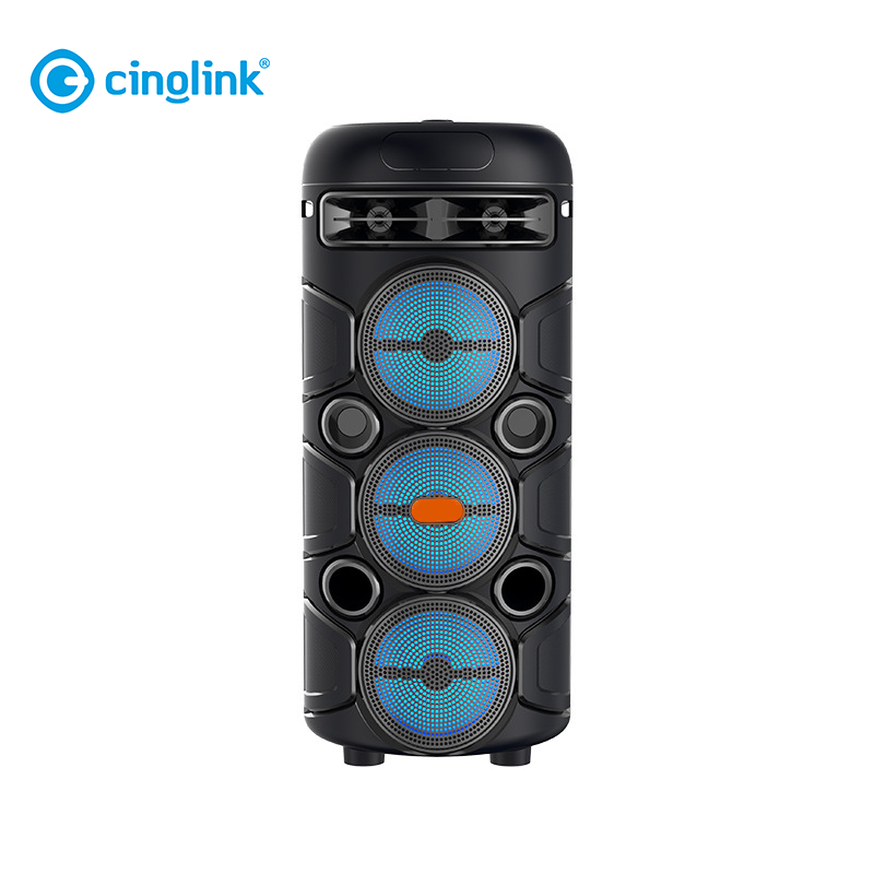 Cinolink CBS-3031 Wireless LED Light Party DJ High Power Multimedia Karaoke Subwoofer Woofer Speaker