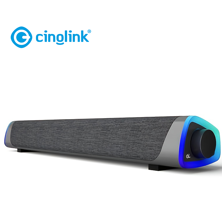 Cinolink CBS-2022 Wireless Bluetooth USB SoundBar for TV Home Theater Speaker System Mini Sound Bar for Computer